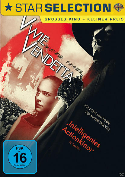 V wie Vendetta - Star Selection (Natalie Portman, Hugo Weaving) [DVD]