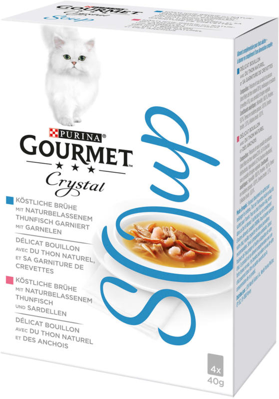 Gourmet Crystal Soup Thon 10x4x40g