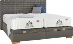 Boxbett in Anthrazit ca. 180x200cm