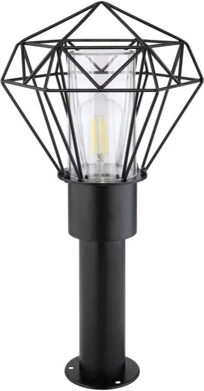 Außenleuchte Horace in Schwarz max. 15 Watt