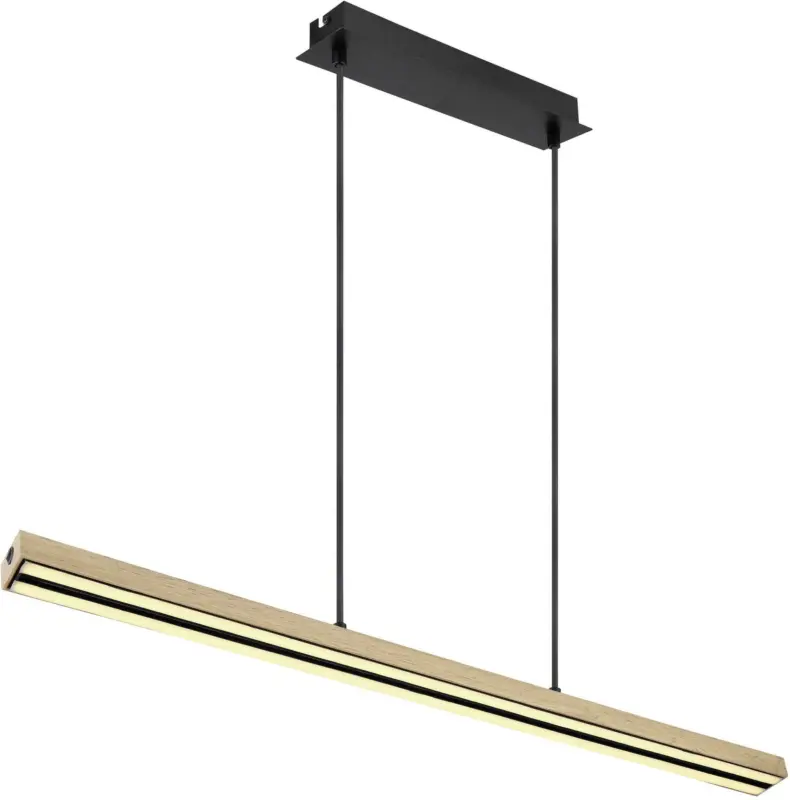 Hängeleuchte Doro in Schwarz max. 30 Watt