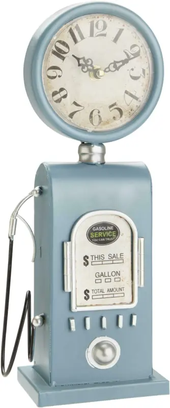 Tischuhr Gasolin in Türkis