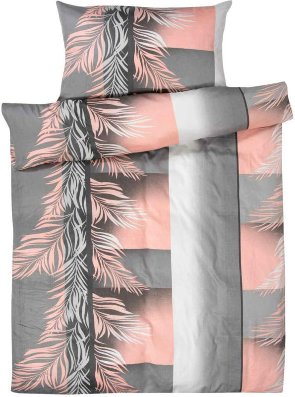 Bettwäsche mit Blüten und Blätter - (Preis für kleinste Grösse)