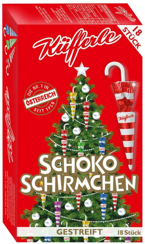 Küfferle Bunt Schirmchen 18er