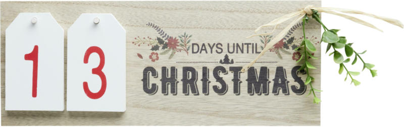 Adventkalender Days aus Holz