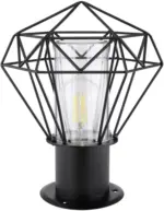 mömax Außenleuchte Horace in Schwarz max. 15 Watt