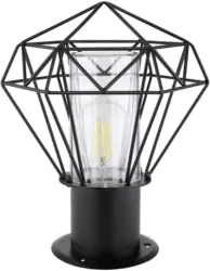 Außenleuchte Horace in Schwarz max. 15 Watt