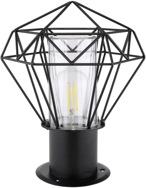 Außenleuchte Horace in Schwarz max. 15 Watt