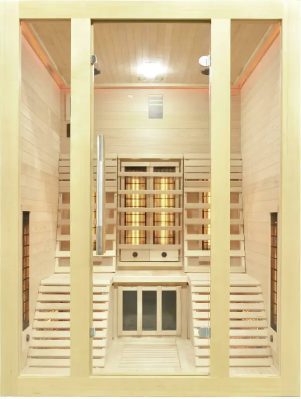 Infrarotkabine Palma in Braun ca. 150x200x150cm