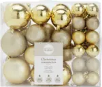 mömax Dornbirn - Ihr Trendmöbelhaus in Dornbirn Christbaumkugel-Set Gabriel in Gold, 46-teilig