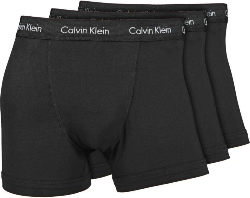 Calvin Klein Boxer da uomo, conf. da 3 nero -