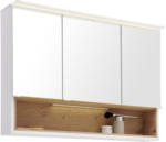 Möbelix Spiegelschrank Mura mit Led 3 -Türig BxHxT 100x71x26 cm
