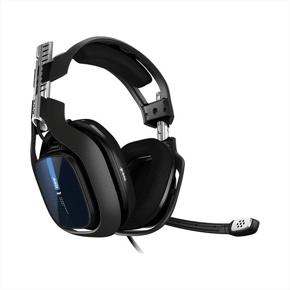 A40 TR for PS4 & PS5, Over-ear Gaming Headset Schwarz/Blau