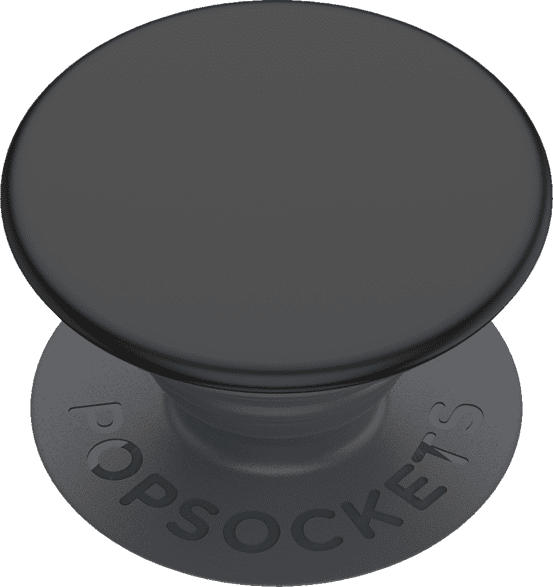 Popsockets Phone Grip & Stand, Basic - Black; Zusammenklappbarer Griff