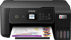 Epson Multifunktionsdrucker EcoTank ET-2820, 15 S/min Farbe, Refill-System, Tinte, Wi-Fi, Schwarz