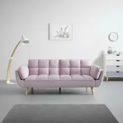 SCHLAFSOFA 'Cora', rosa