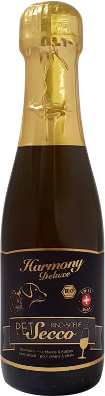 Harmony Deluxe PetSecco Boeuf 200ml - Prosecco pour chiens & chats