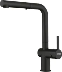 Spültischarmatur in Schwarz