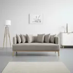 mömax Dornbirn - Ihr Trendmöbelhaus in Dornbirn Sofa 'Mina', inkl. Kissen, beige