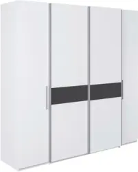 Kleiderschrank in Weiß