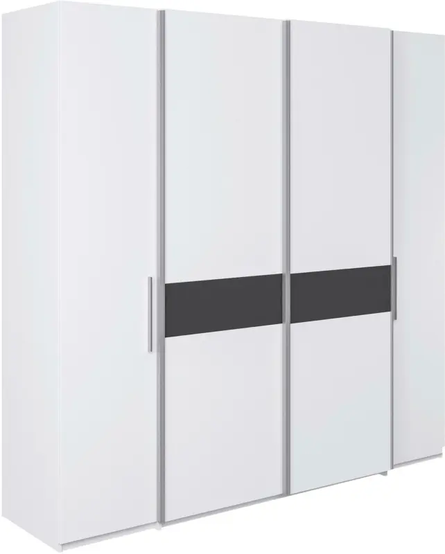 Kleiderschrank in Weiß