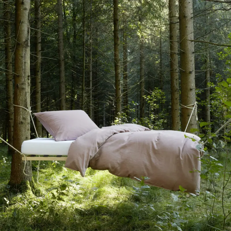 Bettwäsche Julie in Violett ca. 140x200cm