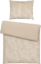 Bettwäsche Leaves Wende in Rosa ca. 140x200cm