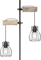 Stehleuchte Mina in Naturfarben max. 40 Watt