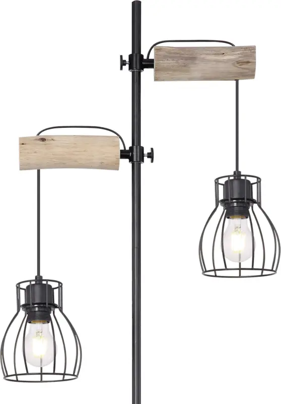 Stehleuchte Mina in Naturfarben max. 40 Watt
