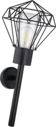 Außenleuchte Horace in Schwarz max. 15 Watt