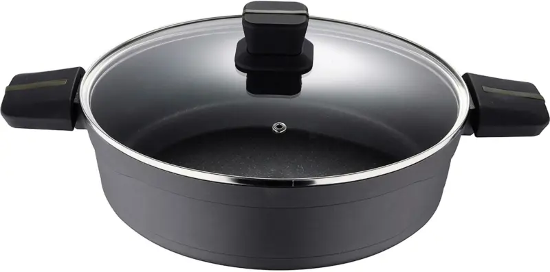 Servierpfanne Bistro in Schwarz Ø ca. 28cm