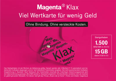 Magenta Klax M Startpaket 05/20