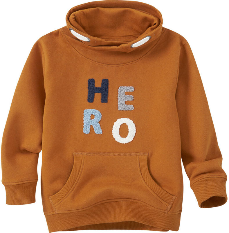 Jungen Sweatshirt mit Schalkragen