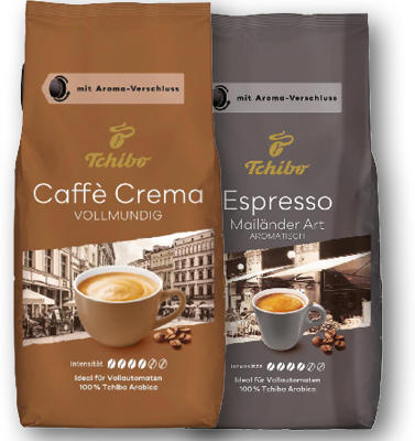 TCHIBO CAFFE CREMA, ESPRESSO 1000G