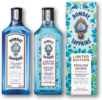 BOMBAY SAPPHIRE GIN 41-47% 1L