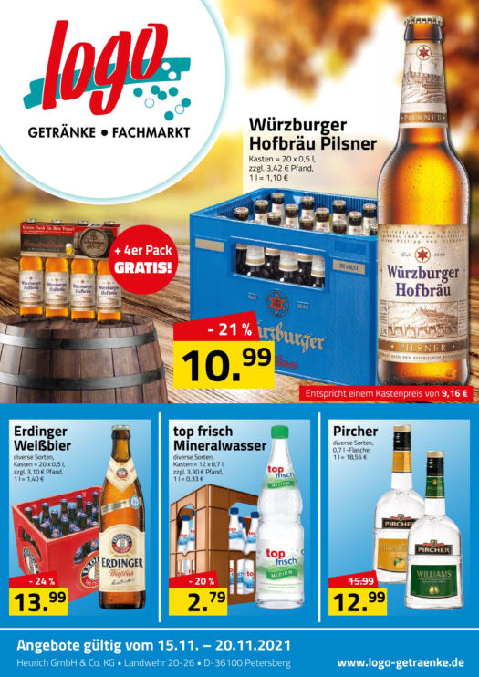 Logo Getränkemarkt ⭐ Alle Prospekte in Schwerin online Handelsangebote