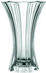 Vase Saphir aus Glas