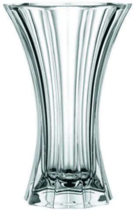 Vase Saphir aus Glas