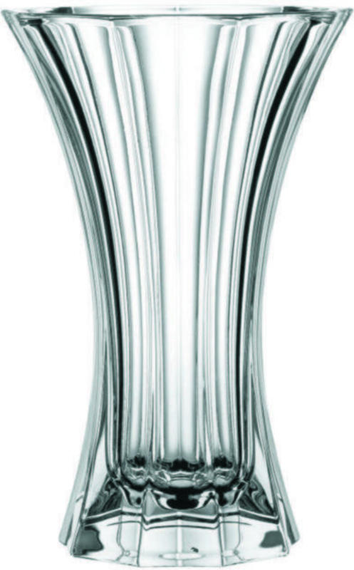Vase Saphir aus Glas