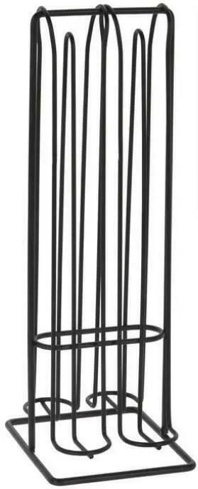 Kaffeekapselhalter Vanja in Schwarz