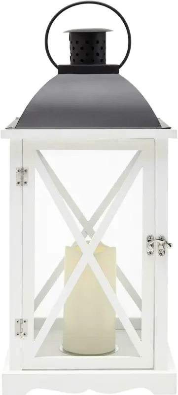 Laterne inkl. LED-Kerze H ca.50cm 'Henric'