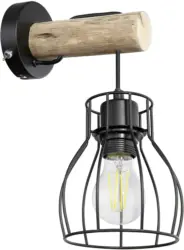 Wandleuchte Mina in Naturfarben max. 40 Watt Wandlampe