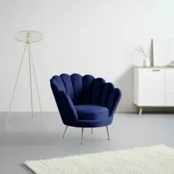 SESSEL 'Jellina', dunkelblau