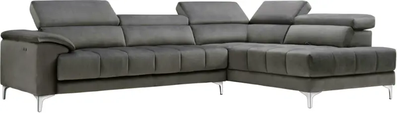 WOHNLANDSCHAFT 'Susi', dunkelgrau