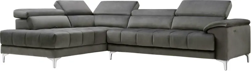 WOHNLANDSCHAFT 'Susi', dunkelgrau