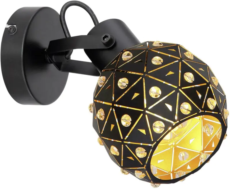 Strahler Jodie in Schwarz max. 40 Watt