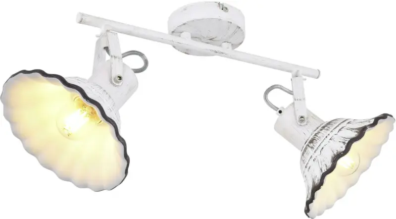 Strahler Jowita in Schwarz/Weiß max. 40 Watt