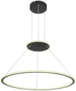 mömax LED-Hängeleuchte Fridolin in Schwarz max. 65 Watt