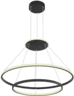 mömax LED-Hängeleuchte Fridolin in Schwarz max. 75 Watt