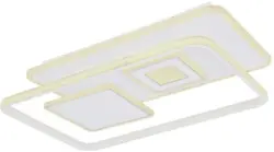 LED-Deckenleuchte Roderick in Weiß max. 55 Watt Deckenlampe